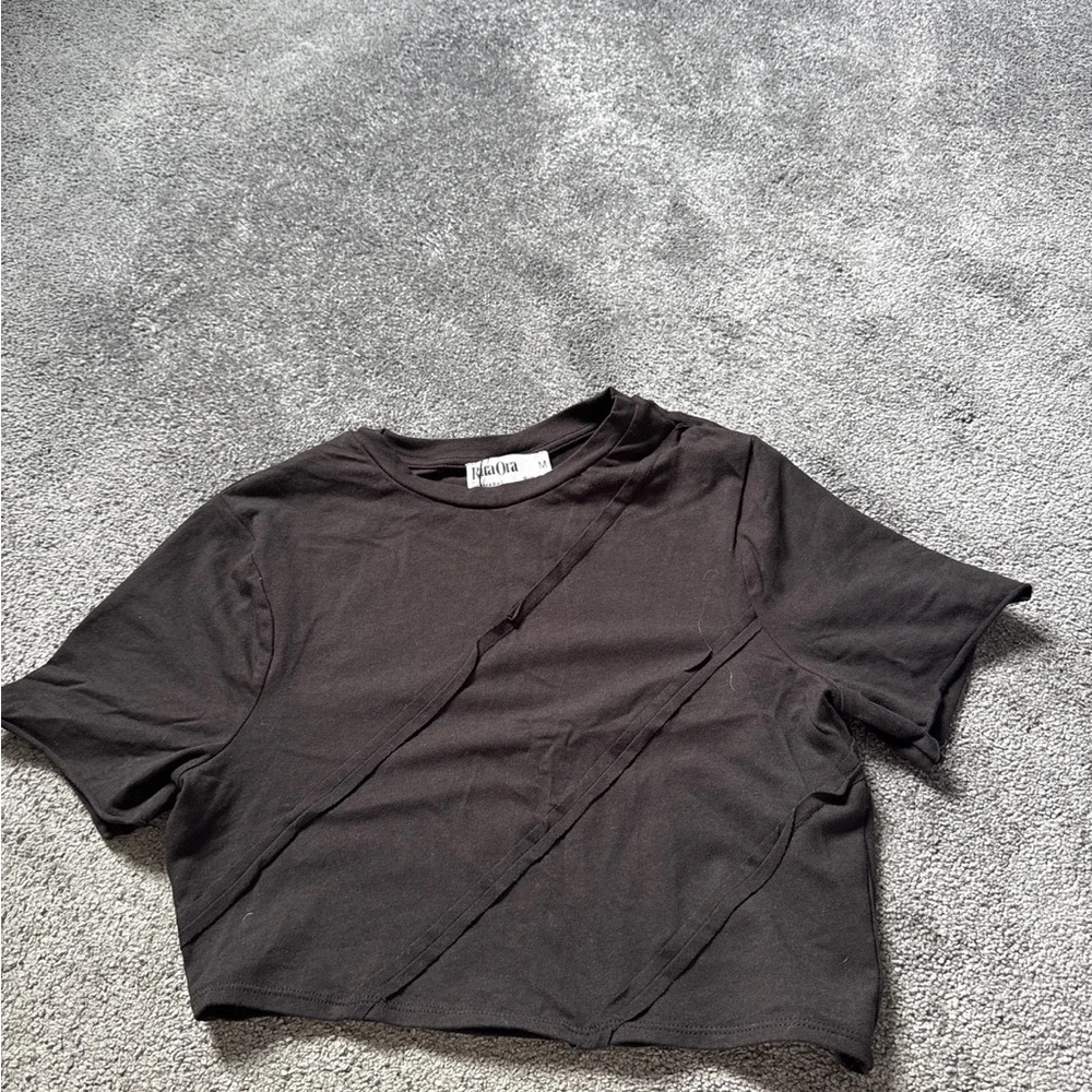 Primark Black Crop Top
